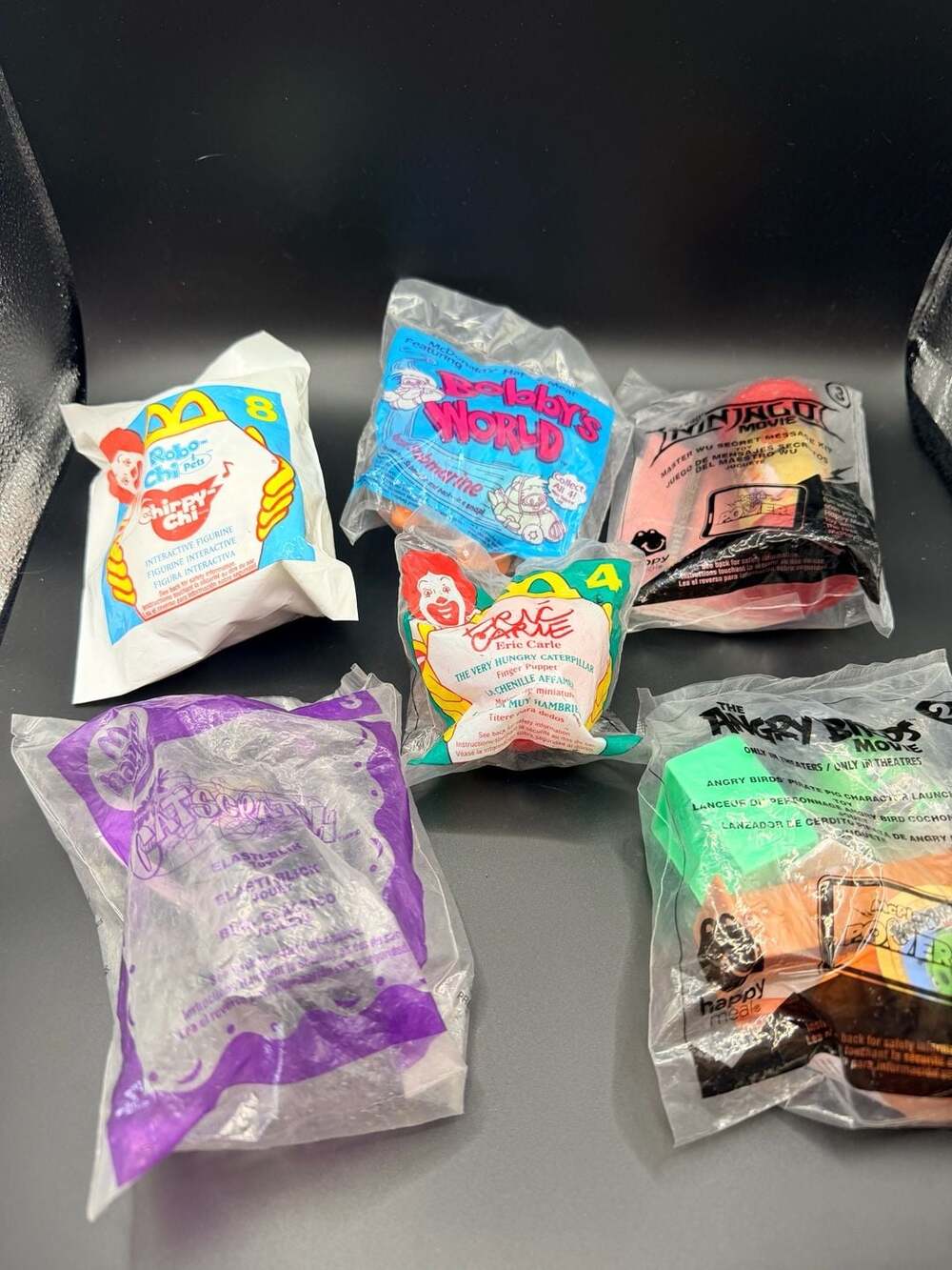Lot of 6 Vintage McDonald's Happy Meal Toys Sealed